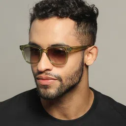 IDEE Unisex Square Sunglasses With UV Protected Lens-IDS2955C5SG image 5