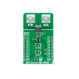 Mikroe HALL CURRENT 15 CLICK Isolated Current Sensor AC/DC Current MeasurementMikroe HALL CURRENT 15 CLICK Isolated Current Sensor AC/DC Current Measurement image 1