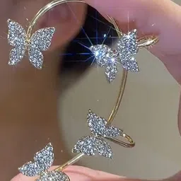 Shining Diva Fashion Gold-Plated Ear Cuff-32