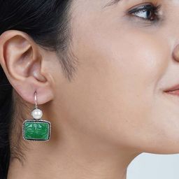 TEEJH Square Drop Earrings image 5