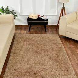 PRESTO Brown Tufted Soft Feel Anti-Skid Carpet-36