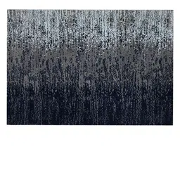 PRESTO Blue & Grey Abstract Printed Non-Shredding Rectangular Carpet image 2