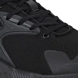 Campus Simon Pro Men Black Mesh Running Marking Shoes image 4