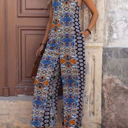 StyleCast x Revolte Ethnic Printed Basic Jumpsuit image 4