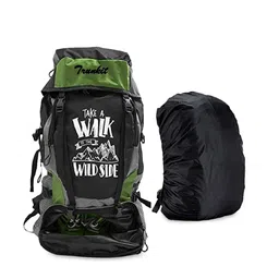 TRUNKIT Green Printed 55 Liters Trekking Rucksacks-image-32