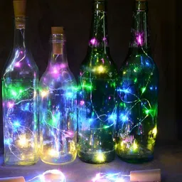 SPARK WORLD Blue & Green Rice Shape  String Lights image 4