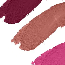 FORFOR Set of 3 Intense Matte Waterproof & Long Lasting Lipstick - 3.5 g each image 2