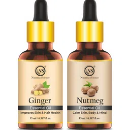Nuerma Science 2-Pcs Nutmeg & Ginger Essential Oil - 15ml Each-32