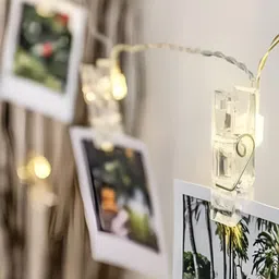 ENORMITY Photo Clip  Rice Shape String Lights image 4