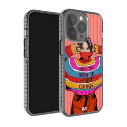 DailyObjects Quirky Printed iPhone 15 Pro Max Super Slim Back Case-33