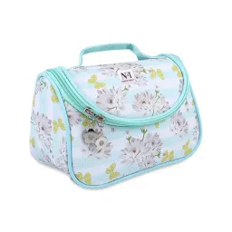 NFI Essentials Floral Print Cosmetics Makeup Vanity Case Jewellery Pouch (M)-picture-8