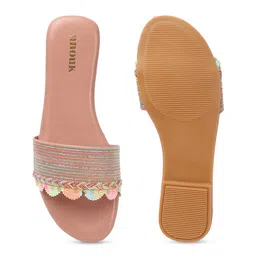 Anouk Embellished Open Toe Flats image 2