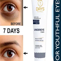 7 DAYS Set of 2 Under Eye Cream with Vitamin E & Cucumber Extract - 30 ml each image 5