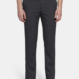 Blackberrys Men Checked Slim Fit Easy Wash Trousers-picture-14