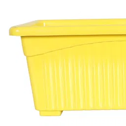 Kuber Industries Yellow 5 Pieces Rectangular Window Pots image 5