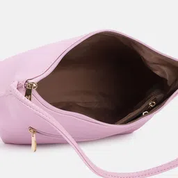 Baggit Abstract Textured Structured Hobo Bag image 4