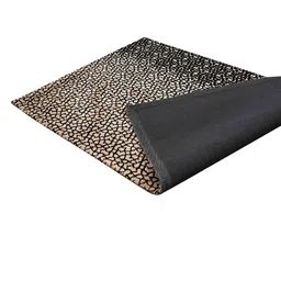 PRESTO Black & Beige Abstract Pattern Rectangular Carpet image 3