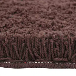PRESTO Brown Soft Feel Anti-Skid Floor Carpet image 4