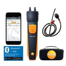 Testo Differential Pressure Gauge Operated With Smartphone image 3