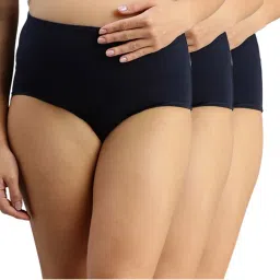 Morph Maternity Pack Of 3 Maternity Hygiene Panties - Blue-picture-15