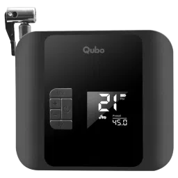 Qubo Smart Pro 150 psi Tyre Inflator for Cars & Bikes (5 Air Fill Mode, HIA02BL001, Black)-picture-24