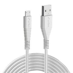 urbn Type C to Type B 4.95 Feet (1.5 M) Cable (Tangle-free Design, White)-26