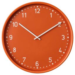 ikea bondis Wall clock, orange, 38 cm-picture-14