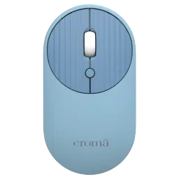 Croma Wireless Optical Mouse with Power Saving Feature (1600 DPI Adjustable, Ambidextrous Design, Blue)-picture-17