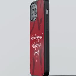 macmerise Typography Printed iPhone 13 Pro Max Back Case Mobile Accessories-image-61