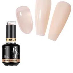 BORN PRETTY Pro Rubber Base Long Wearing UV Gel Nail Polish - 15 ml - RB04-10