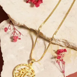 Anouk Gold-Plated Gold Plated Pendants with Chains-38
