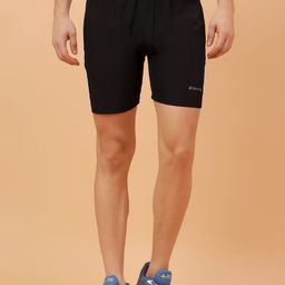 TrybeX Men Antimicrobial Regular Fit Sports Shorts-image-1