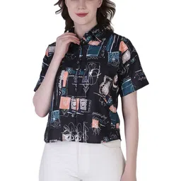 LERIYA FASHION Print Shirt Style Top-picture-34