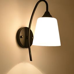 KINIS Black & White Frustum Shaped Wall Lamp-26