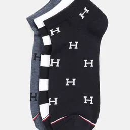 Tommy Hilfiger Men Pack Of 3 Ankle-length Socks-picture-57