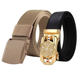 Niddleman Men Pack Of 2 Belt-picture-27