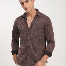 VASTRADO Men Classic Slim Fit Casual Shirt-image-114