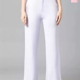 Brainbees Women Pack Of 2 Relaxed Straight Leg High-Rise Formal Trousers-image-57
