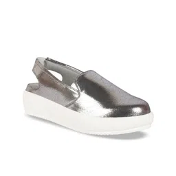 FAUSTO Women TPR PU Solid Embellished Everyday Loafers-image-59