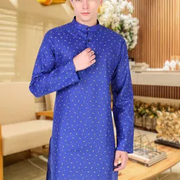 SKAVIJ Men Handloom Kurta-image-59