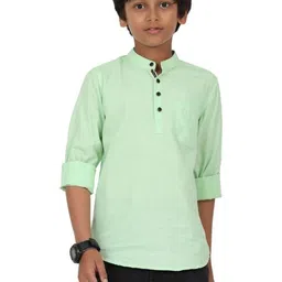 Rocket Science Boys Green Kurtas-picture-9