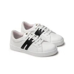 Creattoes Women Lace-Ups Round Toe Sneakers-picture-34