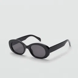 MANGO Women Oval Sunglasses with UV Protected Lens 77050564-39