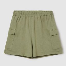 max Boys Mid-Rise Pure Cotton Regular Fit Cargo Shorts-picture-47