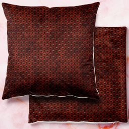 ArtzFolio Multicoloured Set of 2 Velvet Square Cushion Covers-19