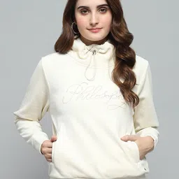 Monte Carlo Women Mock Collar Sweatshirt-image-86