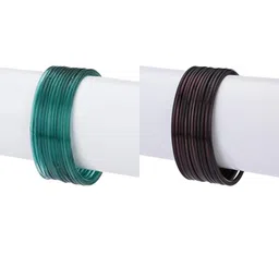 1ST TIME Set Of 24 Turquoise Blue Alloy Bangles-picture-9