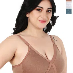 Designer Bugs Women Pack of 3 Full Coverage Bra-picture-46