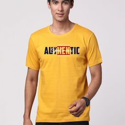 ADRO Men Graphic Printed Round Neck Cotton T-shirt-image-94
