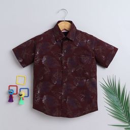 BAATCHEET Boys Opaque Printed Party Shirt-image-13